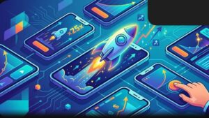 Современная иллюстрация трендов Crash-игр в мобильных приложениях для ставок на 2026 год